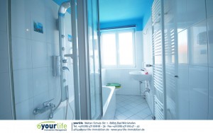 Mietwohnung Kaufbeuren Bad mit Fenster